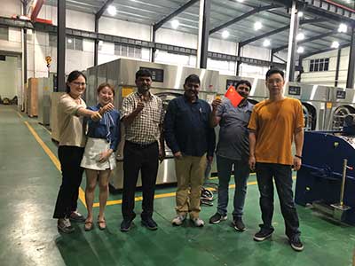 印度(dù)客户来厂(chǎng)参观考(kǎo)察