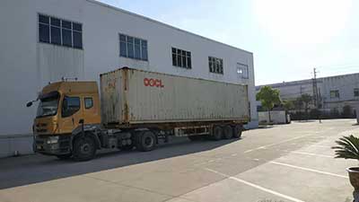 发往印(yìn)度40HQ高柜出货